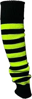 [ANZEE DISCOVER THE NEW YOU] ANZEE Kids Stripe Leg Warmers Stay Warm & Stylish Girls Knitted Ankle Children Legwarmer for Book Week Christmas School Dance Party Wear Sports Yoga Accessories
