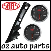 SAAS Mitsubishi Triton MQ 2015 Onward Pillar Pod Black Streetline Series Gauges