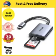 UGREEN USB C SD Card Reader, 2-In-1 Micro SD Card Reader, Memory Card Reader for
