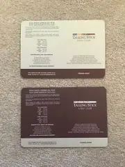 2 - Talking Stick Golf Club Scorecards - Troon Golf - Scottsdale, AZ.
