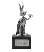 Royal Selangor WB 100 Bugs Bunny Superman Cosplay Pewter Statue LE 1000 In Stock