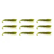 3x 3PK 4.5In Rapala Crush City The Imposter Plastic Prawn Lures - Swamp Dog