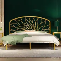 在飛比找蝦皮購物優惠-床架✨ 歐式床 鐵藝床 單人床 輕奢床 北歐床架 雙人床架 
