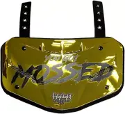 GOAT You Got Mossed Football Back Plate - Back Bone Protection for Shoulder Pads