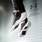Under Armour Curry 5 V Black White Silver Grey 3020657-101 Men 10.5/10 MISMATE