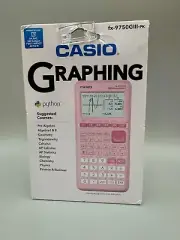 Casio Graphing Calculator fx-9750-GIII-PK, Pink, NEW