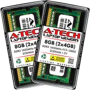 8GB 2x4GB PC3-12800S HP ENVY 15-j002ea 15-j002la 15-j002sa dv6-7312nr Memory RAM