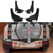 4PC Mud Flaps Mudguards Fenders Splash Guards Fits For LR Defender 130 2023-2025