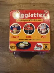 NEW! Egglettes Hard Boiled Egg Cooker