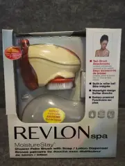 Revlon Spa Moisture Stay Shower Palm Brush with Soap/Lotion Dispenser