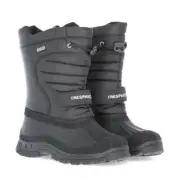 Trespass Dodo Youth Kids Water Resistant Snow Boots in Black Winter Warm UK 11