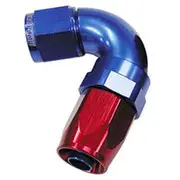 Aeroflow 150 Series Taper Full Flow Swivel 120° Hose End -12AN, AF154-12
