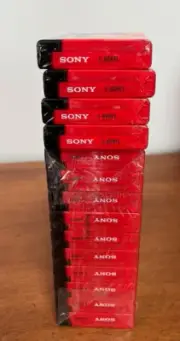 14 Sony, HF Normal Bias, 60 Minute Cassette Tapes, Sealed