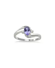 Gem Spark 14K 0.49 ct. tw. Diamond & Tanzanite Ring