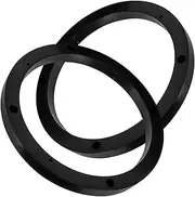 SOESFOUFU 6.5 Inch Speaker Spacer Ring Plastic Car Speaker Adapter Enhance Audio Clarity