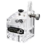 TWO TREES 3D Printer Bowden DDB Extruder Cloned Dual Drive Extruder Feeder for 3D Printer High Performance - Transparent