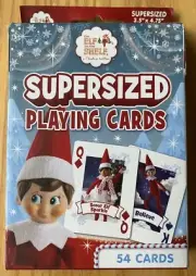 Elf On A Shelf Supersized Playing Cards NEW Kids Card Game
