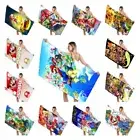 3d Super Mario Bros Bath Towel Large Size Qui Dry Absorbent Travel Bathrobe