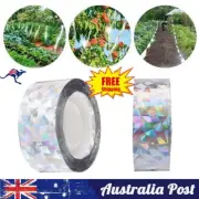 Two-Side Reflective Farm Bird Scare Repellent Tape Visual Flash Anti-Bird V$