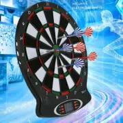 1pc Professional Electronic Hanging Dartboard LCD Scoring Indicator Dart Game