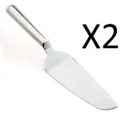 Norpro Polished Stainless Steel Pie/Cake Server/Spatula, 10 ½ Inches (2-Pack)