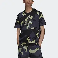 在飛比找Yahoo奇摩購物中心優惠-Adidas Camo Aop [HC7187] 男 短袖 