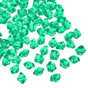 2500pcs Fake Ice Rocks Acrylic Christmas Green Fake Crystals Ice Diamonds