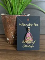 One Of A Kind Wearable Art Jewelry Day Dream Pendant Handmade Danielle E Sheffer