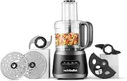 nutribullet Food Processor, Powerful 450w Motor, 7 Cup Capacity, Simplifies Slicing, Shredding, Chopping, Spiralizing and More, Includes 5 Different Stainless Steel Blades