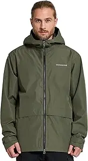 [Didriksons] Nordic Jacket - Men's Outdoor Jacket - Waterproof and Windproof - Green, Deep Green, S