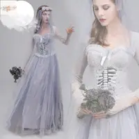 在飛比找樂天市場購物網優惠-萬聖節服裝成人角色扮演鬼新娘恐怖血腥衣服吸血鬼派對服