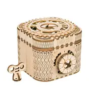 Creative DIY 3D Password Box Wooden Puzzle Game Assembly Toy Gift Jigsaw Puzzle Toy for Children