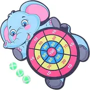 FOYTOKI 1Set Creative Board Sticky Ball Educational Board Game for Interactive Toss Fun for Play Safety Design for Boys Easy Installation with Hook