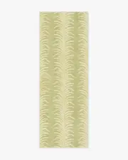 75' x 215' | Machine Washable Runner Rug | Kid & Pet Friendly | Indoor Rug | Tree Fern Matcha Green Rug by Sanderson | Ruggable