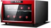 Wine Refrigerator, White and Red Wine Refrigerator, Countertop Wine Refrigerator, Mini Independent Compact Wine Refrigerator Capacity of 8 Bottles, Touch Panel