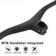 Carbon MTB Bicycle Integrated Handlebar and Stem 28.6mm-17 Degree 760/780/800mm