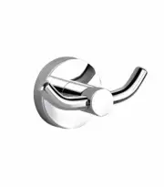 Opus Chrome Double Robe Hook
