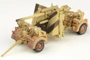 P0311 Precision Model Art 88mm FlaK 36 1/72 Model German Army North Africa