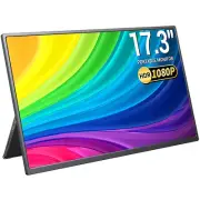 UPERFECT 17.3" 1920x1080 Gaming Monitor Portable Screen USB-C Laptop Monitor