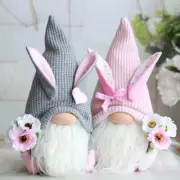 Figurine Gnomes Faceless Cloth Small Modern Smooth Multicolor Decor Free Stand