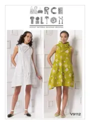 VOGUE SEWING PATTERN 9112 MISSES 4-14 EASY MARCY TITLTON LOOSE PULLOVER DRESS