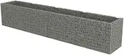 Gabion Raised Bed Galvanised Steel 540x90x100 cm | Outdoor Garden Planter for Vegetables & Flowers | Durable & Rust-Resistant | Easy Assembly & Modern Design