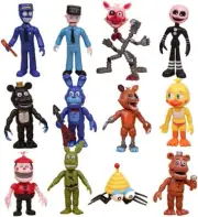 Set of 12 pcs Five Nights at Freddy's Action Figures Toys Dolls Gifts Cake