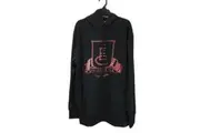 AFL Essendon FC 150 Years Logo Black Fleece Hoodie Mens Size Medium NEW