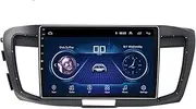 Car Radio Stereo 10.1 inch Android 8.1 GPS Navigator MP5 Player with Canbus Compatible for Honda Accord 9 from 2013 to 2016 Support Bluetooth/WiFi/TPMS/OBD/DAB/AUX/USB/Mirror Link.