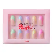[INSTANT-MANI] Tipsy Multi Colour Press On Nails Set