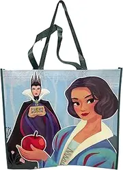 [Legacy Licensing Partners] Disney's Princesses Snow White and The Evil Queen Collectable Giant Extra Large 26" inch Reusable Tote Bag, Multicolor, X-Large