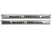 Massey Ferguson Hood Decal Set MF250