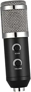 OFFIGAM Capacitive Microphone Microphones Webcast Mic Condenser Mic Podcast Mircophone Studio Mic Broadcasting Mircophone Black