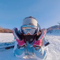 在飛比找蝦皮購物優惠-滑雪鏡 護目鏡 球面成人單雙雪地登山護目鏡雙層鏡片防霧可卡近